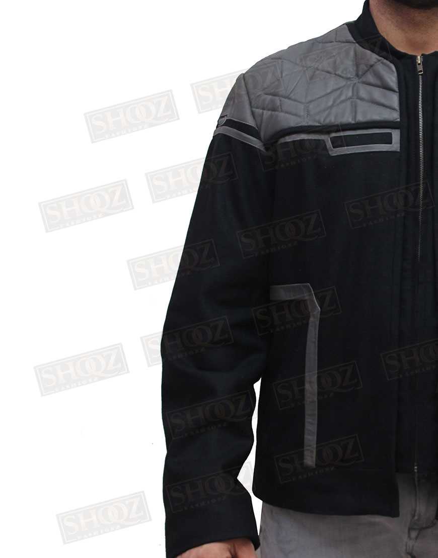 Star Trek Picard Patrick Stewart Black Jacket